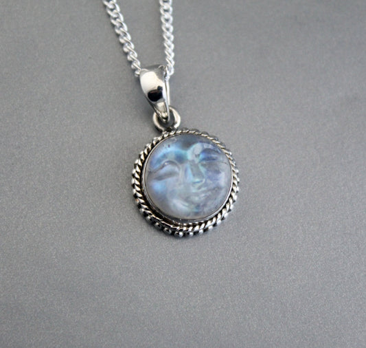 Rainbow Moonstone Ring