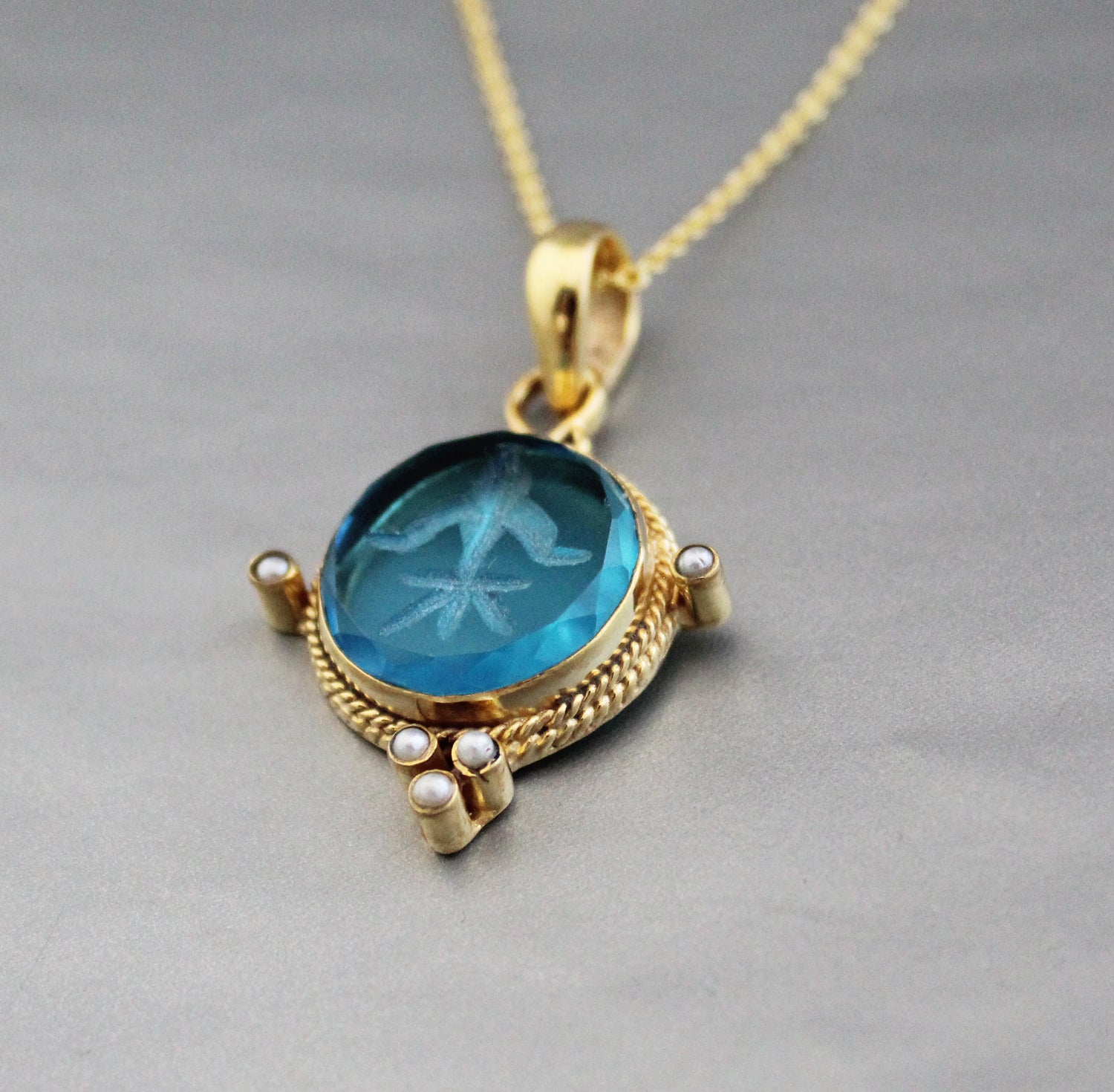 Intaglio Necklace