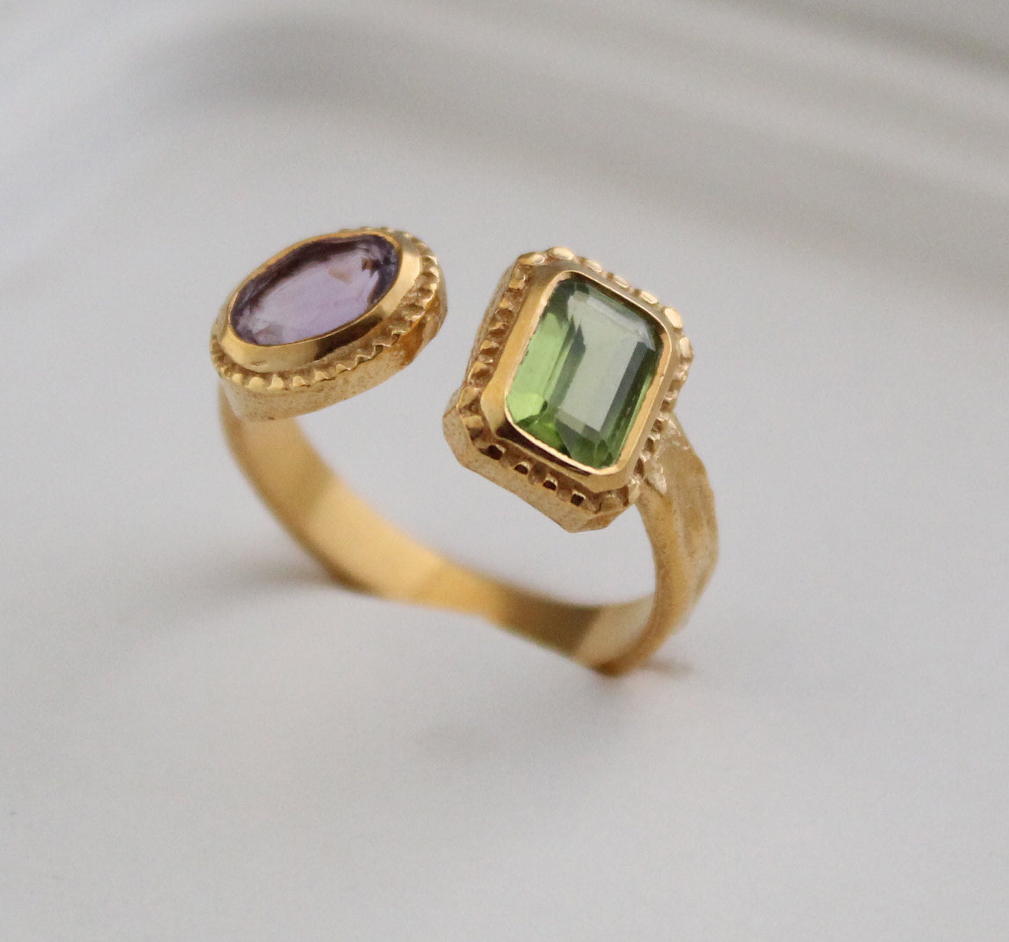 Amethyst Ring, Peridot Ring