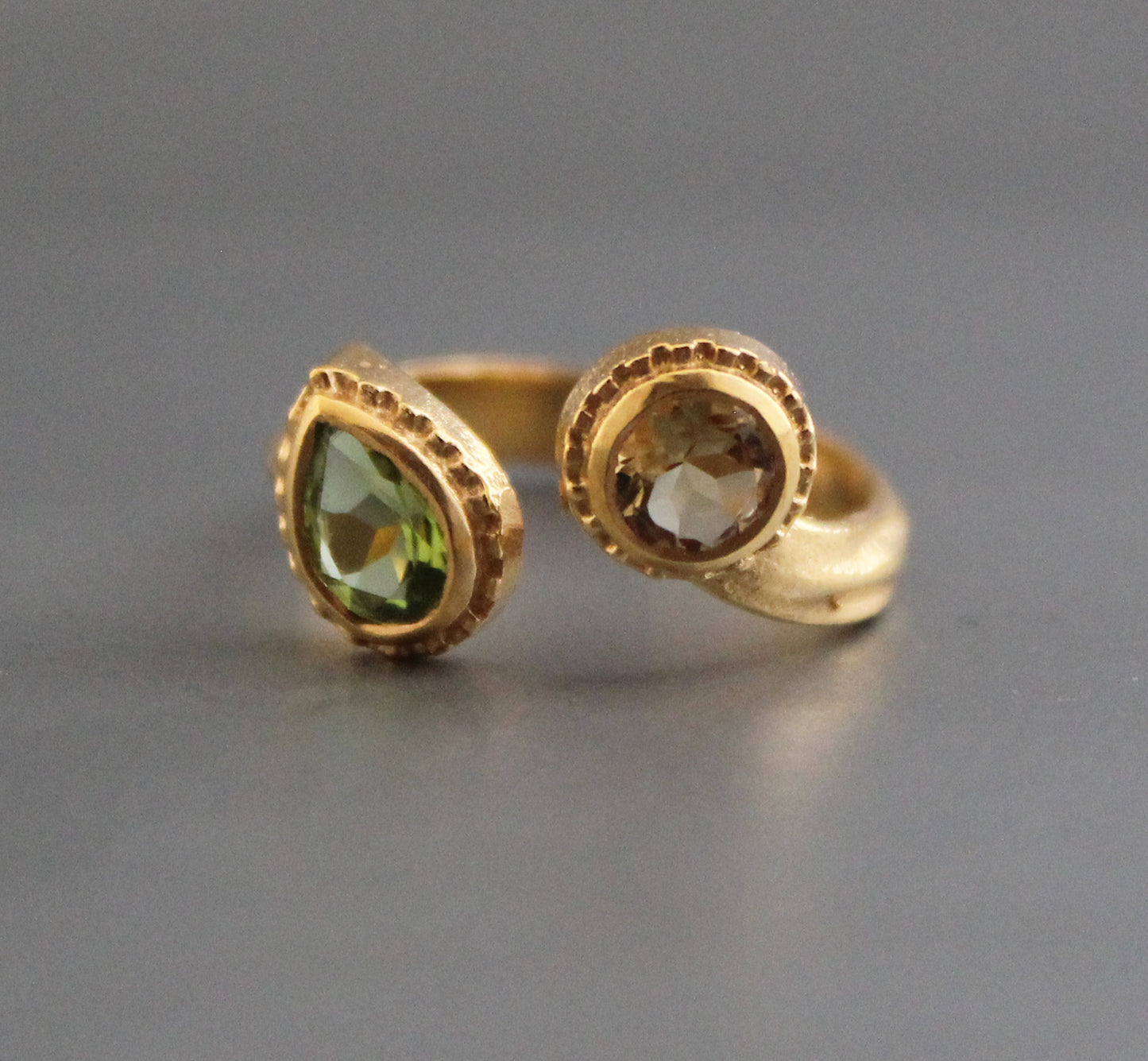 Citrine Ring, Peridot Ring