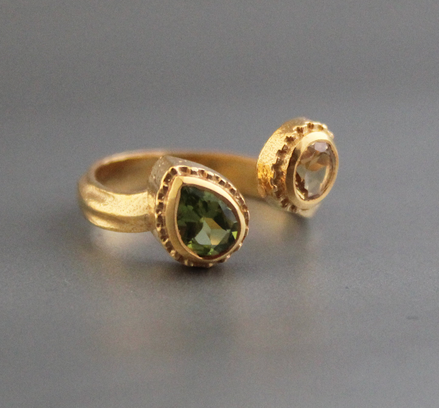 Citrine Ring, Peridot Ring