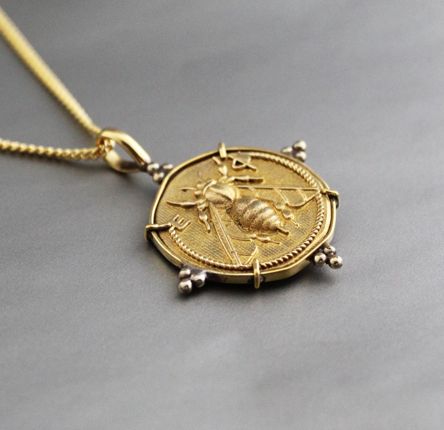 Coin Jewelry, Egyptian Necklace, 14k gold necklace,