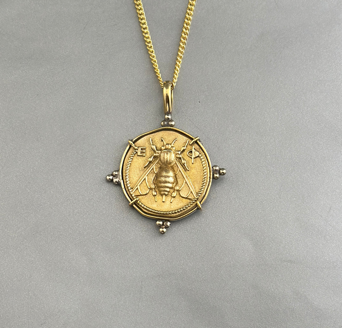 Coin Jewelry, Egyptian Necklace, 14k gold necklace,