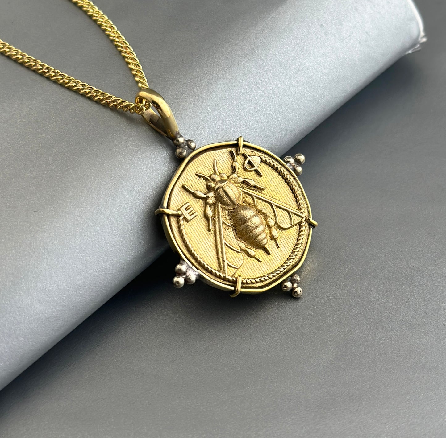 Coin Jewelry, Egyptian Necklace, 14k gold necklace,