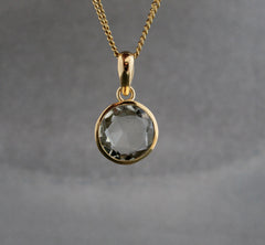 Green Amethyst, Prasiolite Necklace