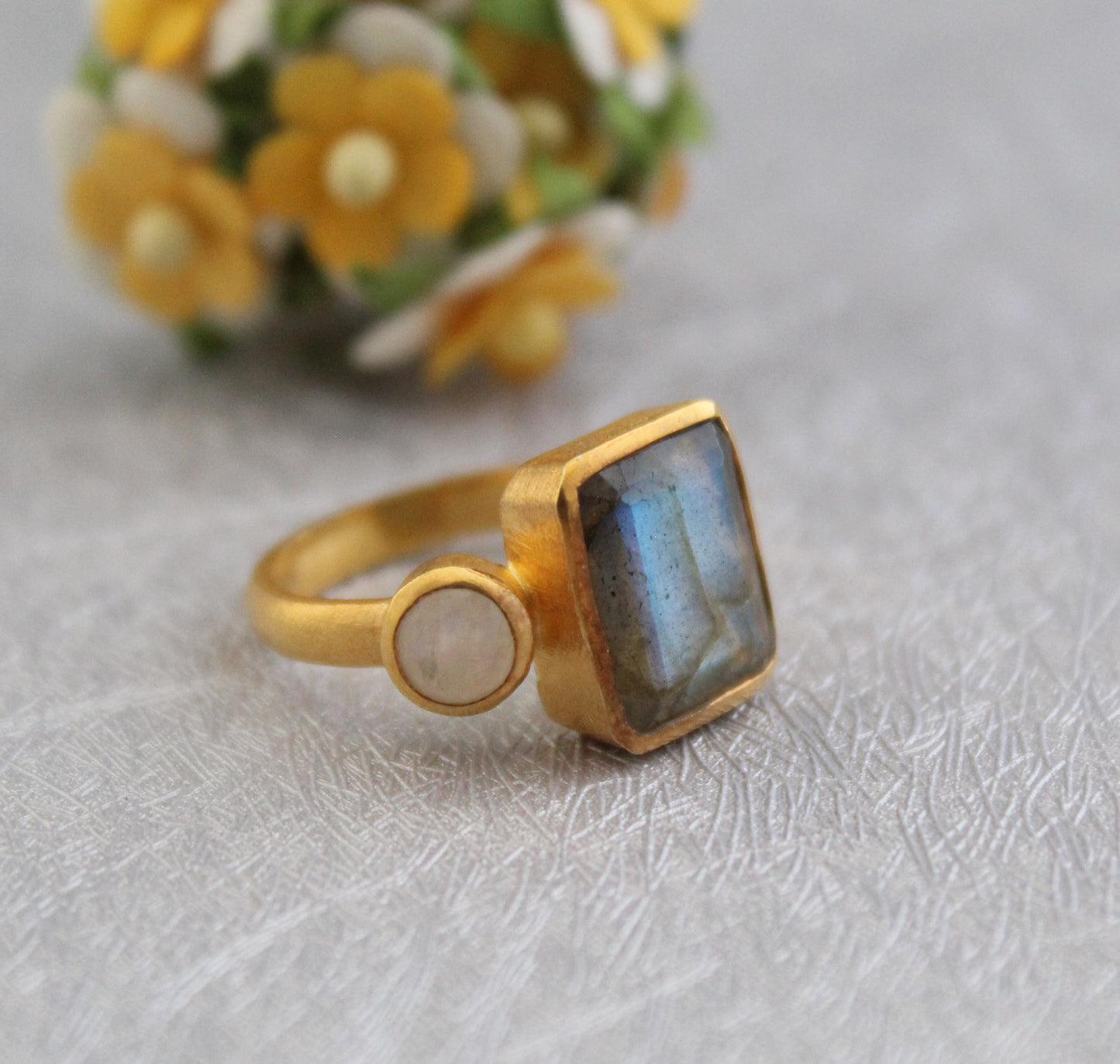 Labradorite Ring