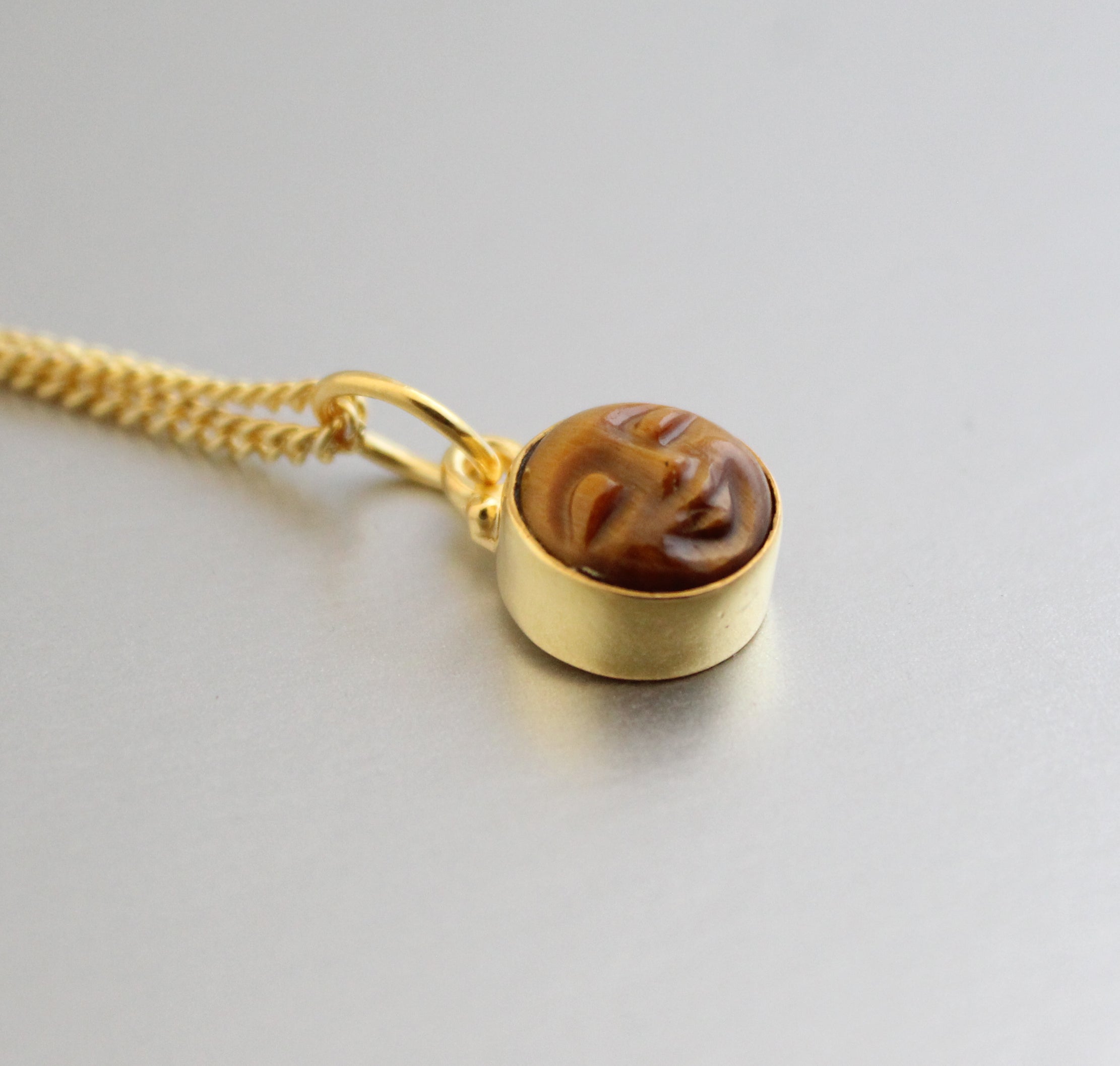 Dainty Tigers Eye Necklace