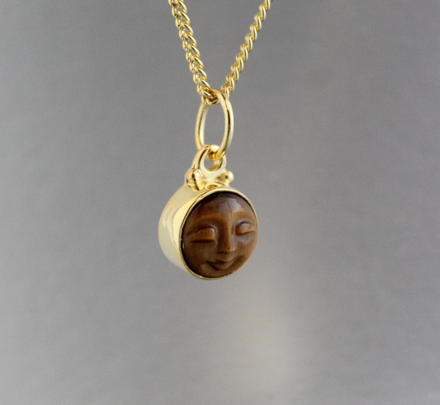 Dainty Tigers Eye Necklace