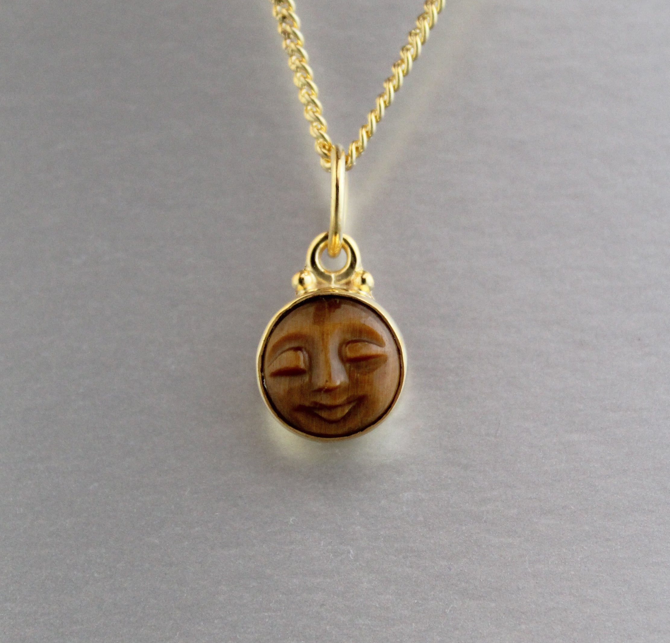 Dainty Tigers Eye Necklace