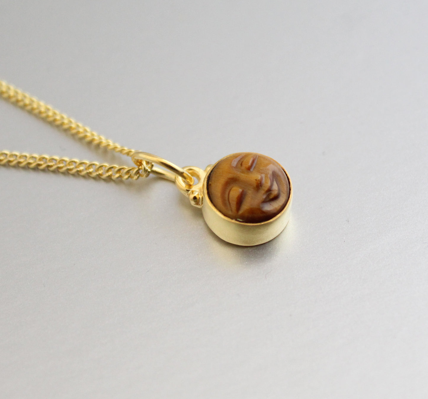 Dainty Tigers Eye Necklace