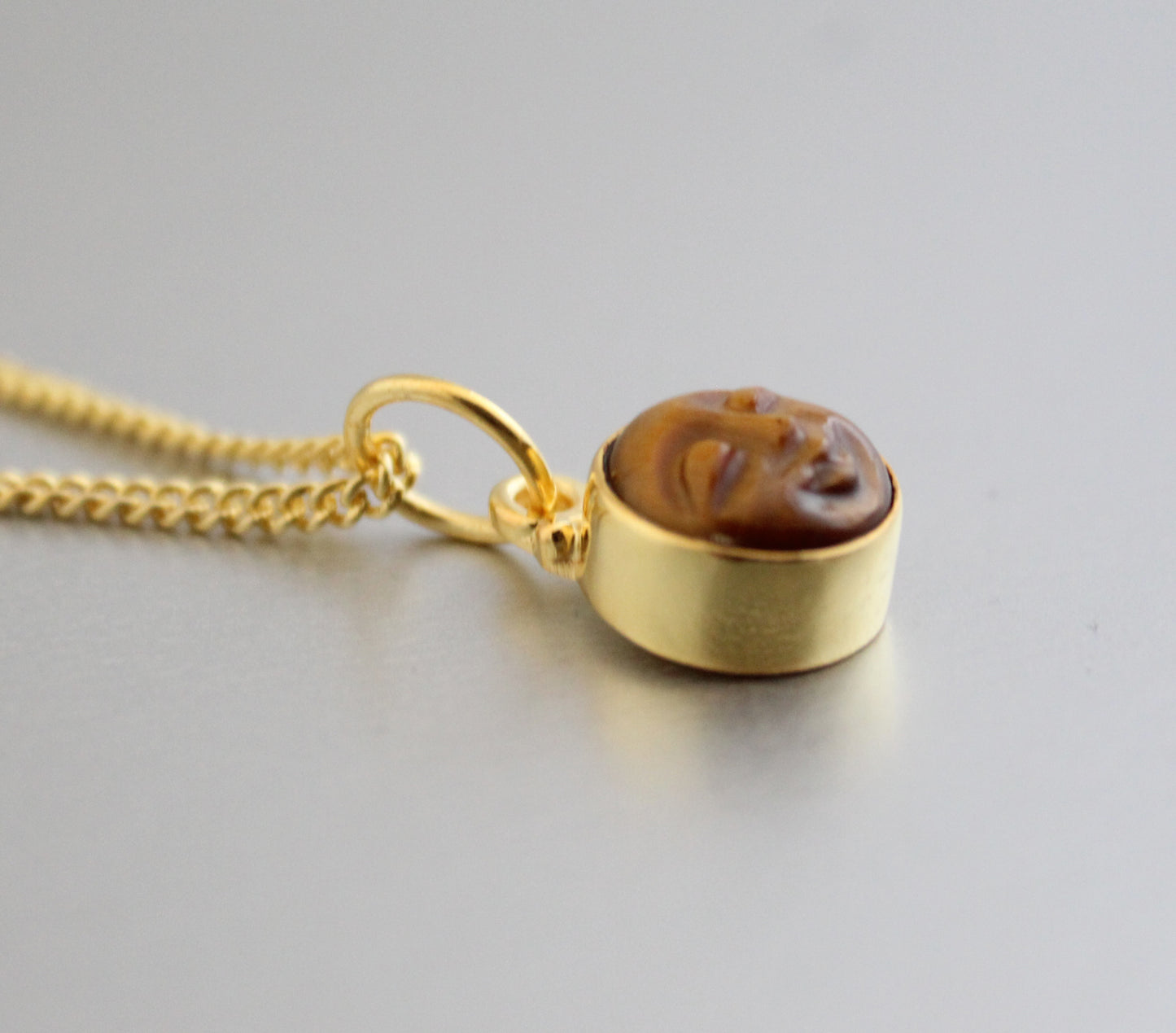 Dainty Tigers Eye Necklace