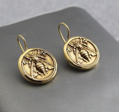 Coin Jewelry, Ancient Roman Coin Earrings