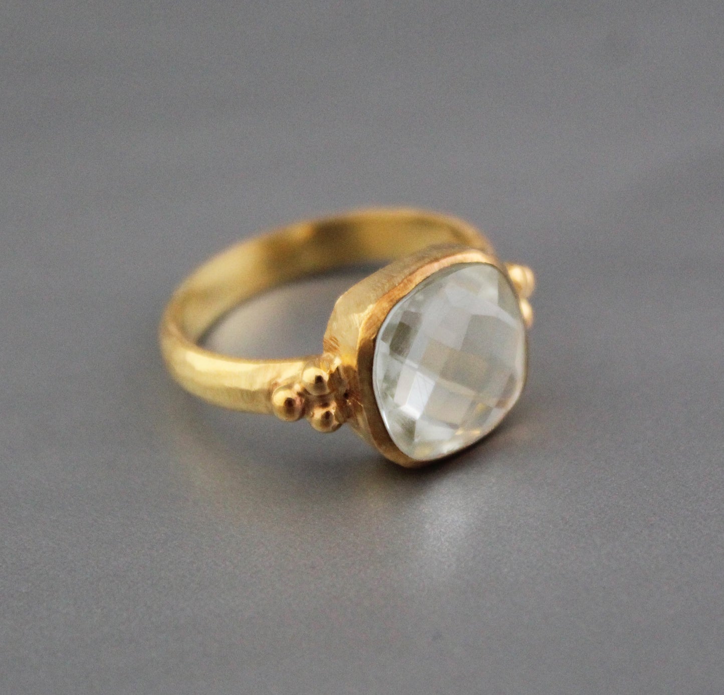 Clear Crystal Ring