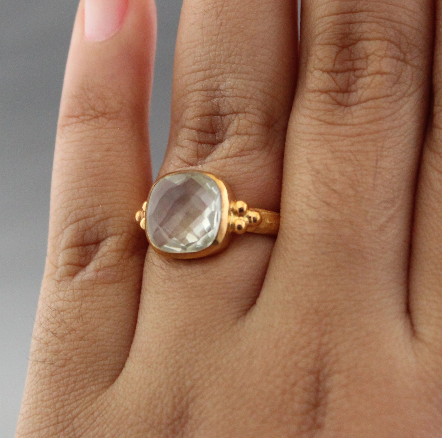 Clear Crystal Ring