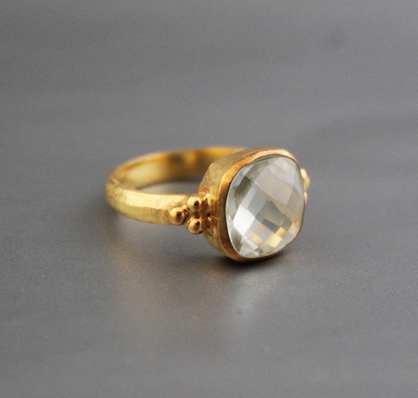 Clear Crystal Ring