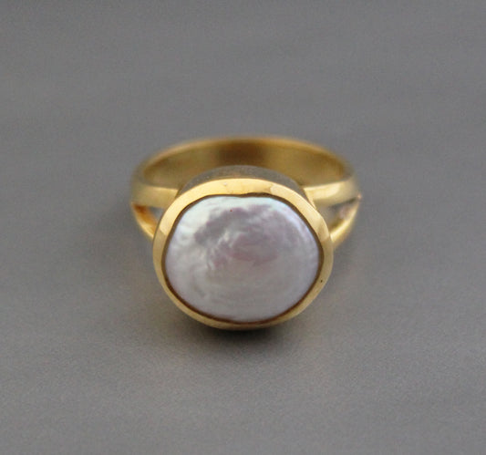 Natural Pearl Ring