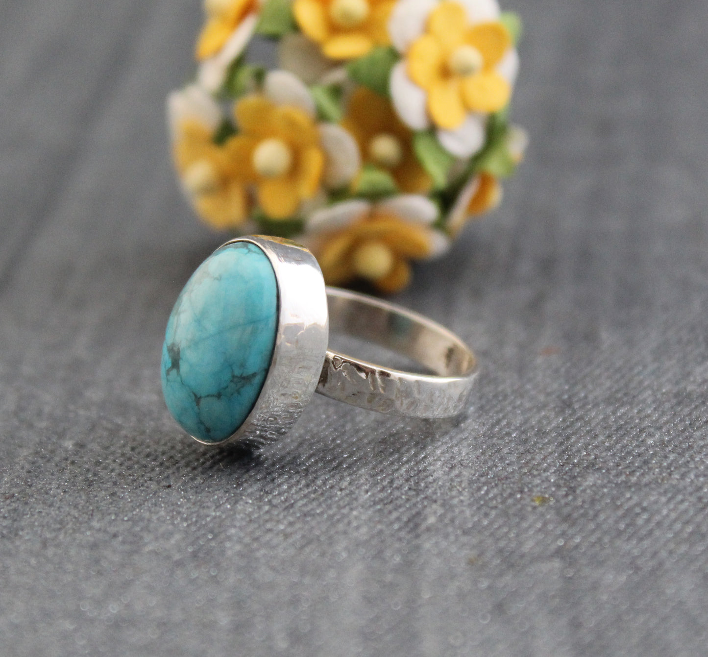 Natural Turquoise ring