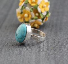 Natural Turquoise ring