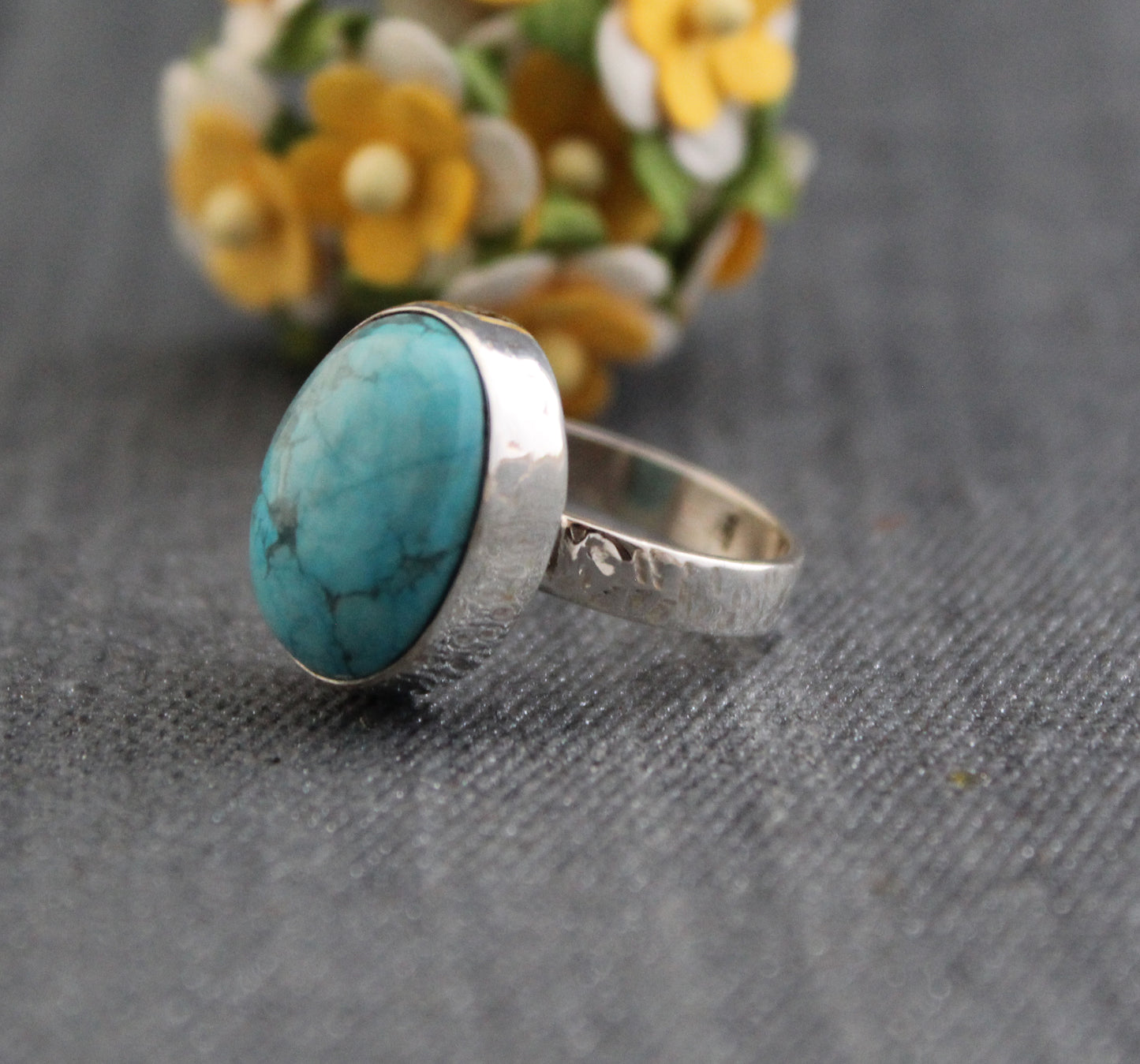 Natural Turquoise ring