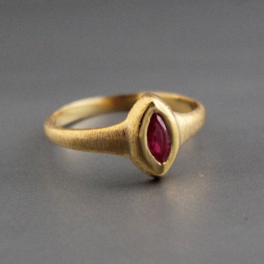 Pink Tourmaline Ring