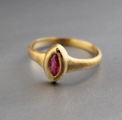 Pink Tourmaline Ring