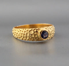 Natural Iolite Ring