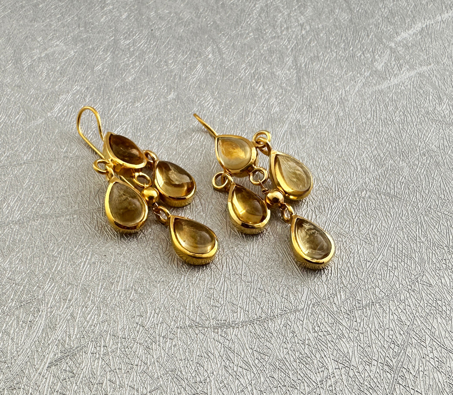 Citrine Dangle Earrings