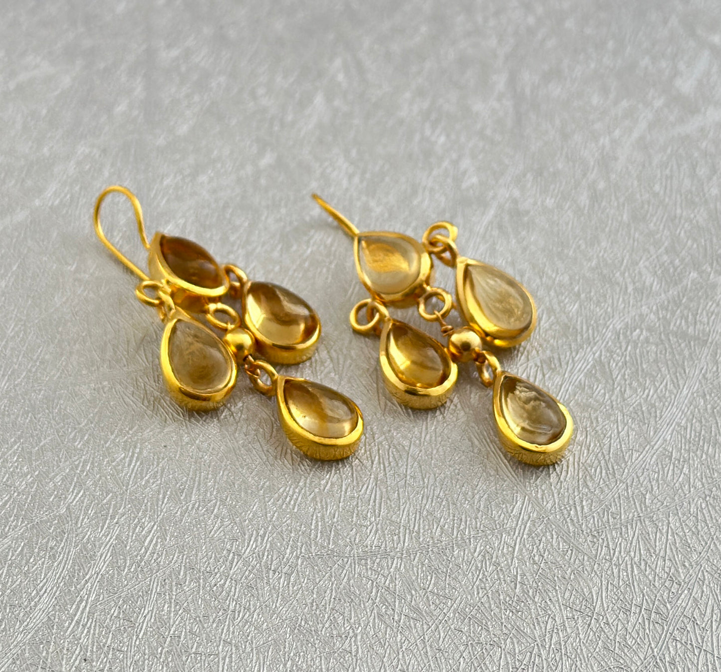 Citrine Dangle Earrings