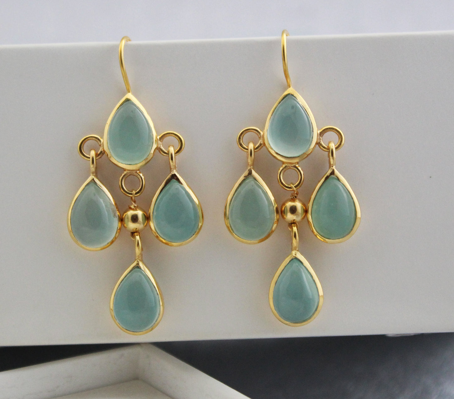 Chalcedony Earrings