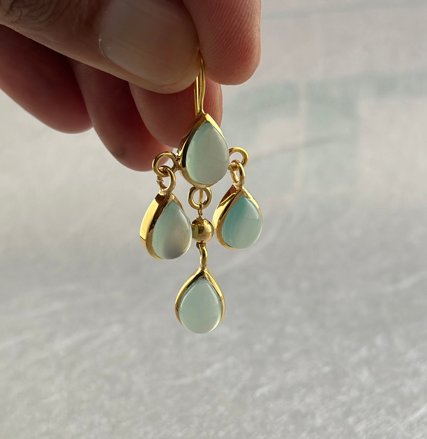 Chalcedony Earrings