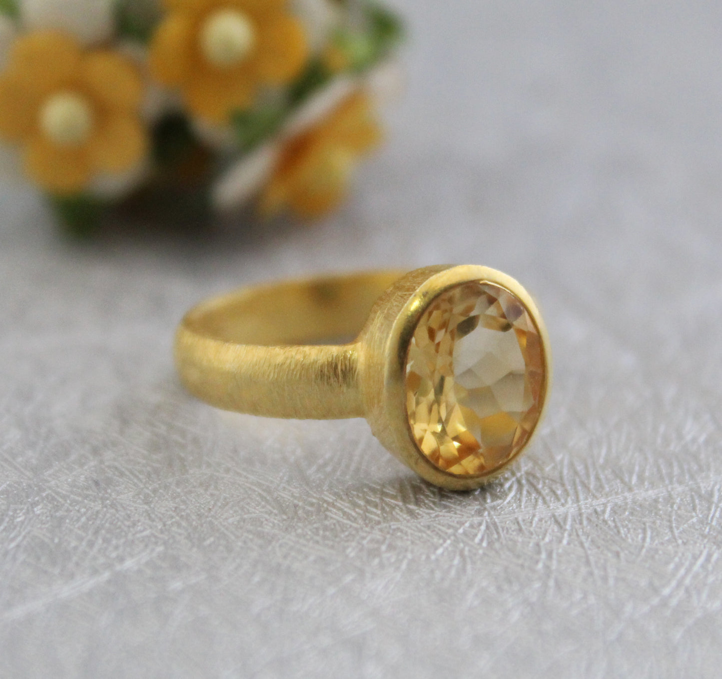 Citrine Ring