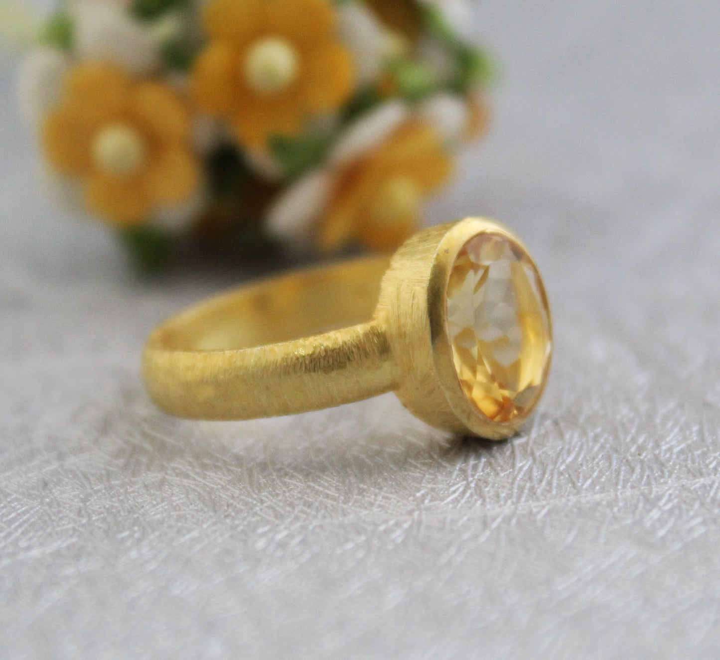 Citrine Ring