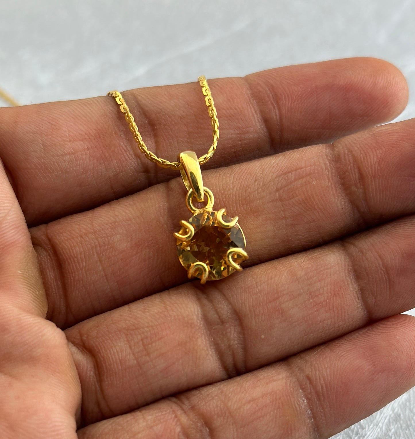 Citrine Necklace