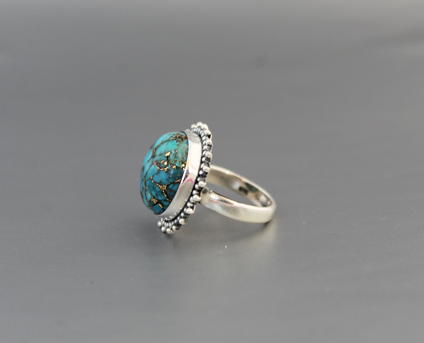 Turquoise Silver Ring