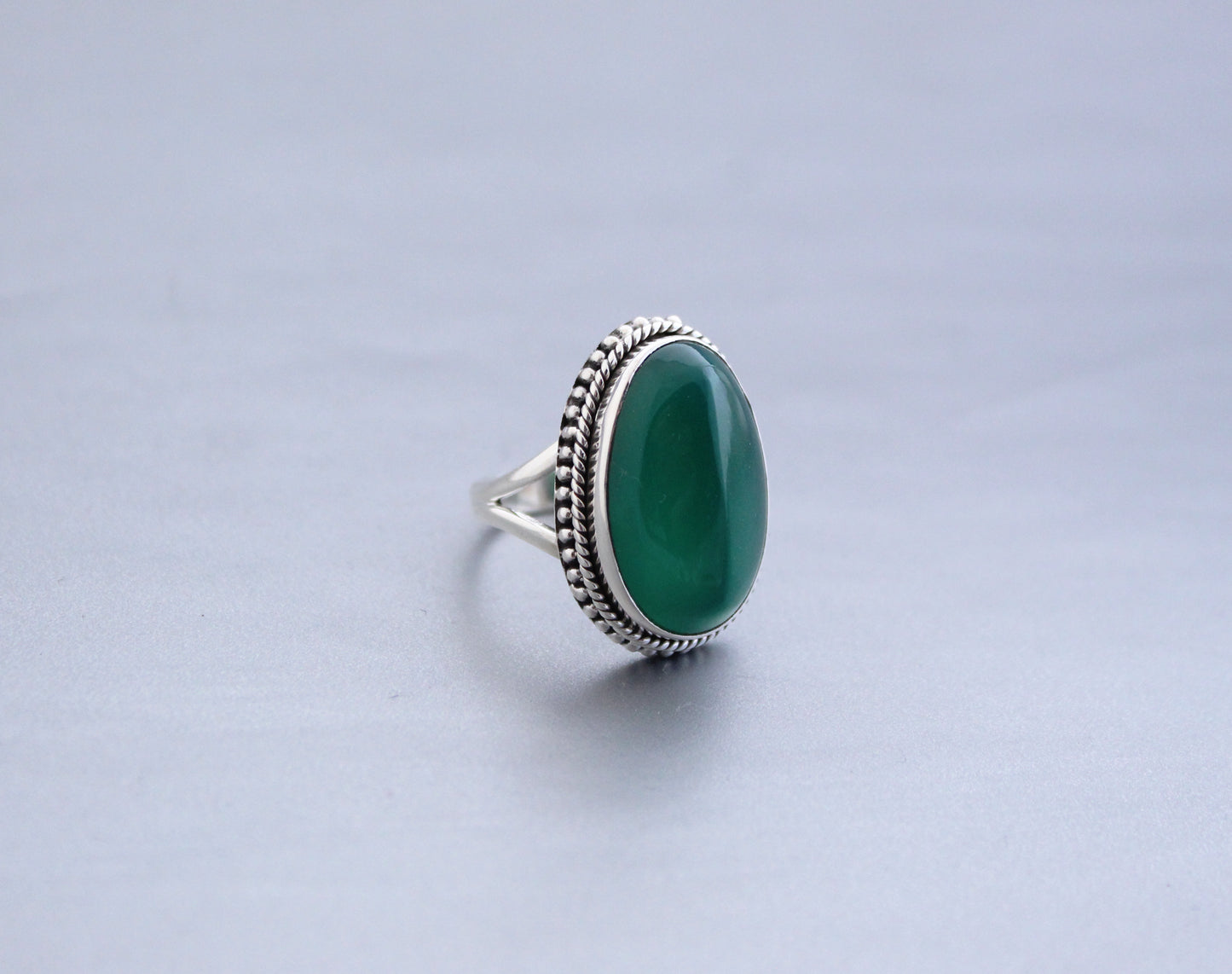 Green Onyx Ring