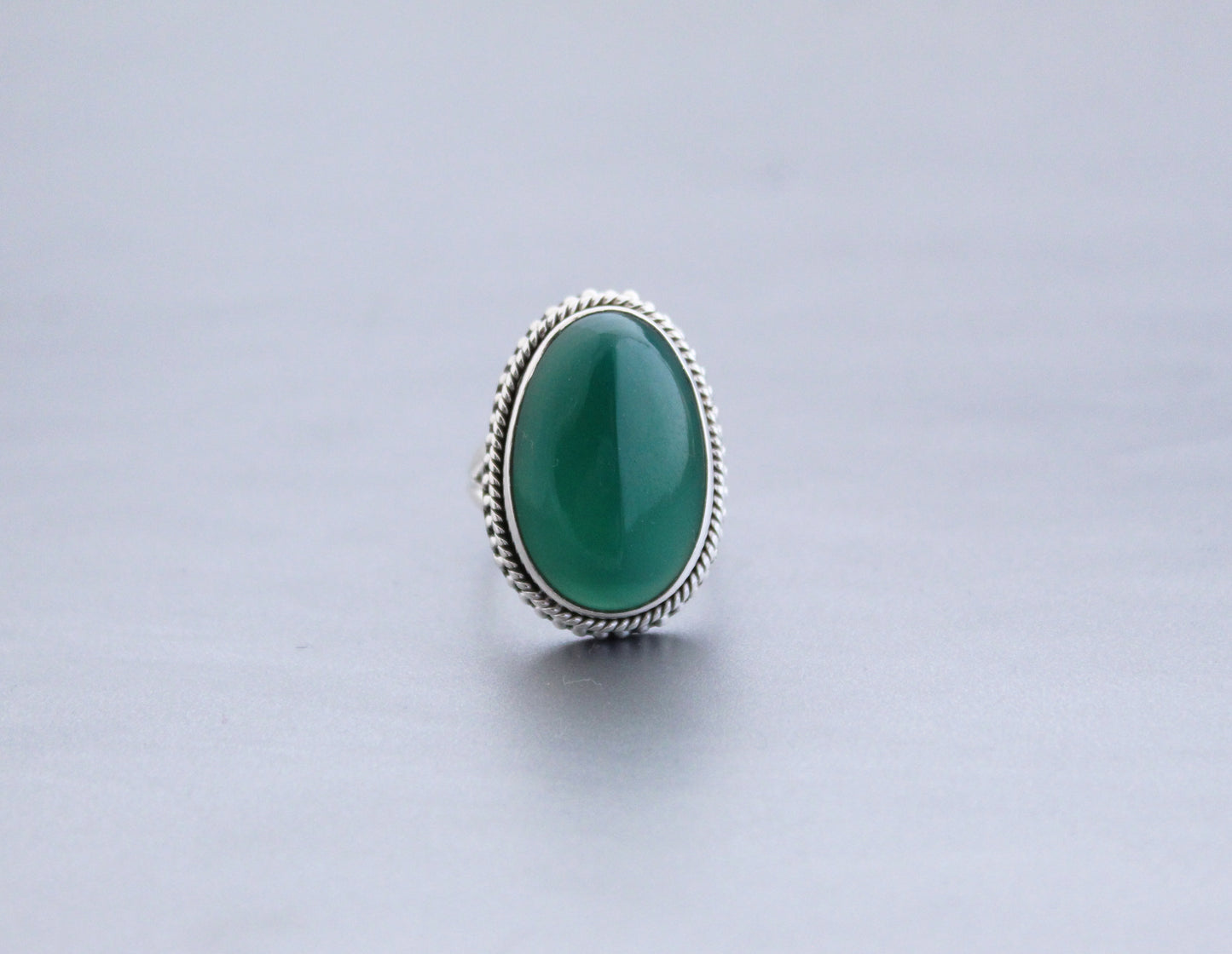 Green Onyx Ring