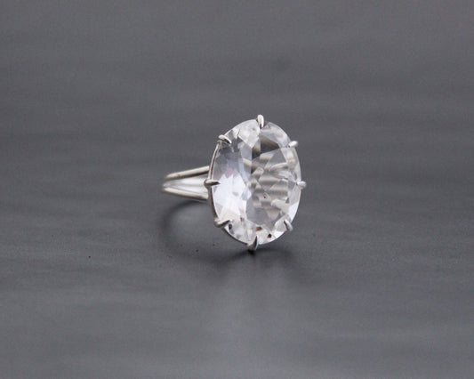 Clear Quartz Ring