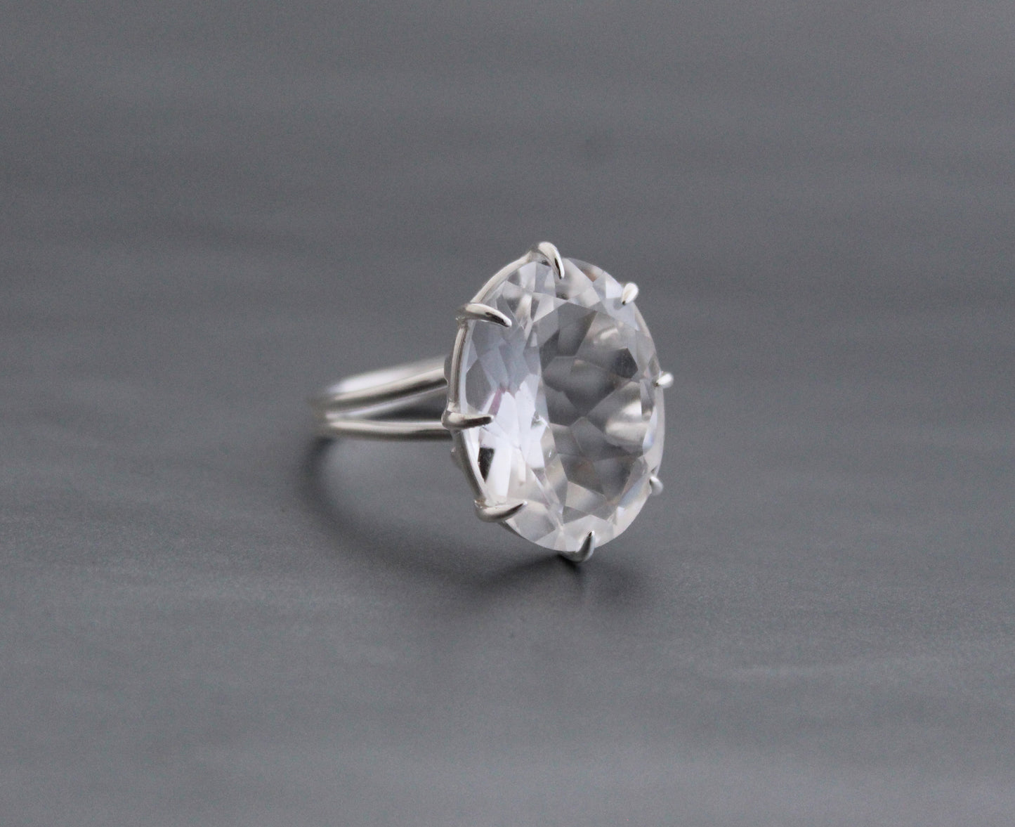 Clear Quartz Ring