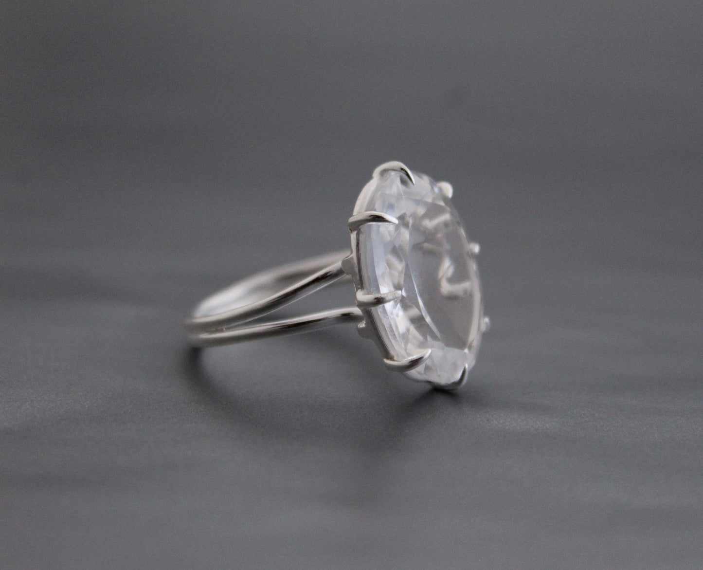 Clear Quartz Ring