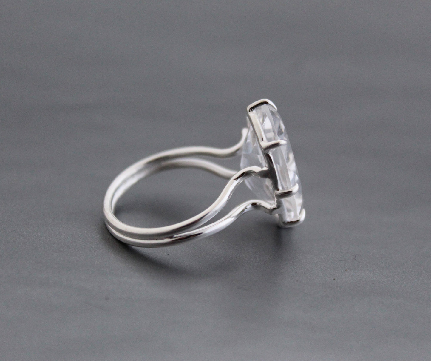 Clear Quartz Ring