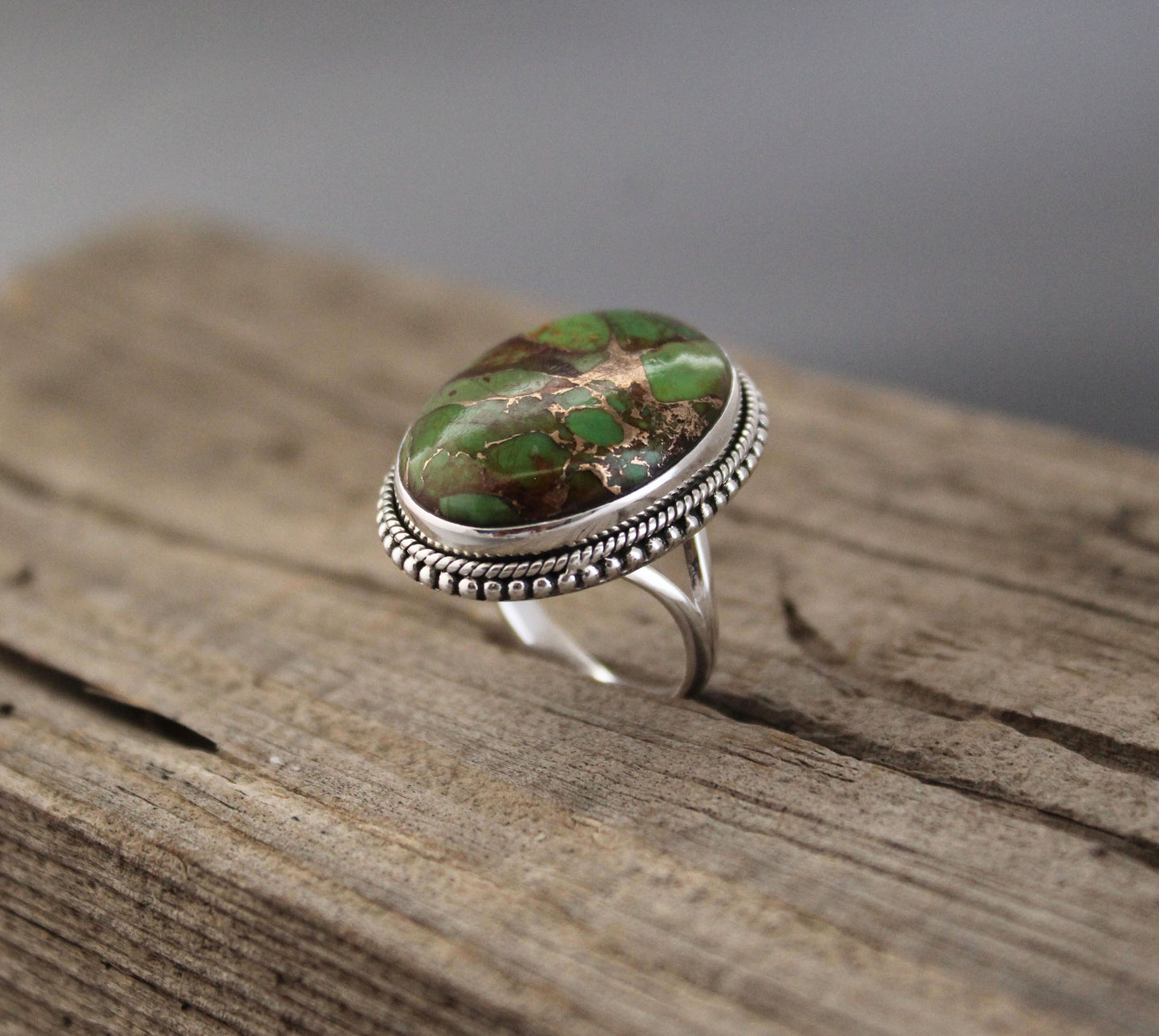 Green Turquoise ring