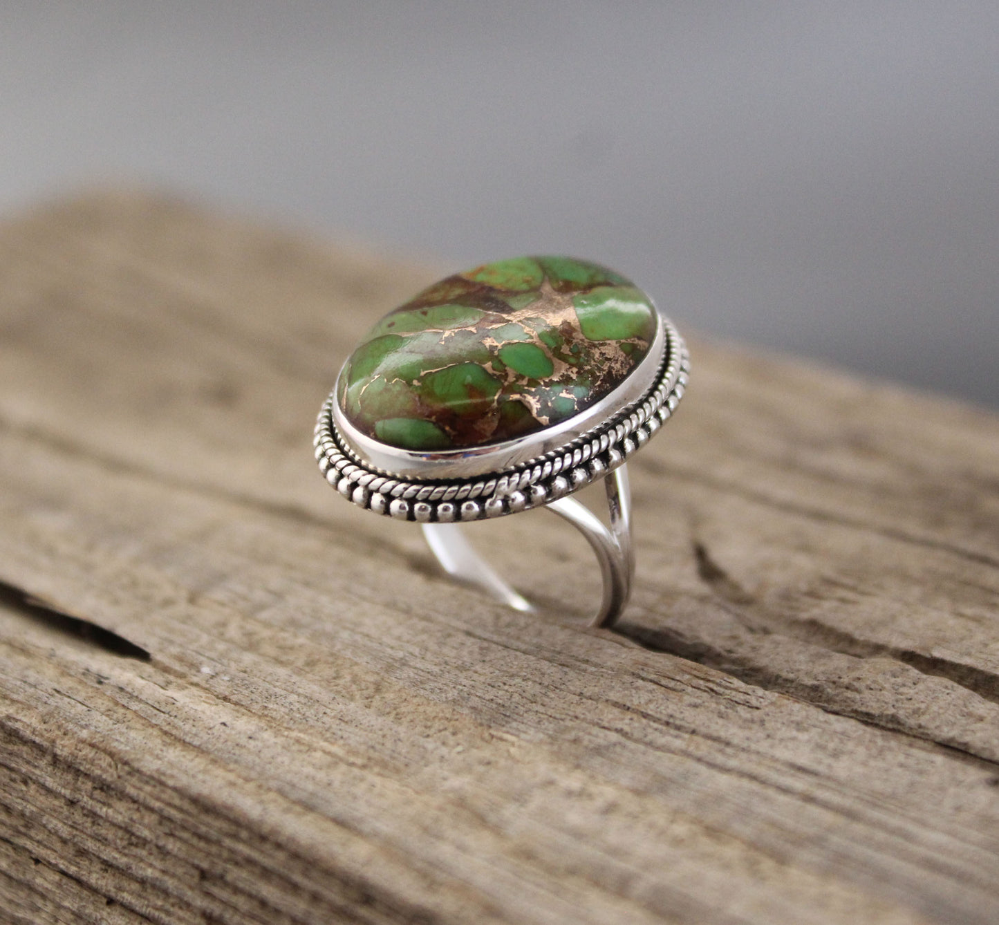 Green Turquoise ring