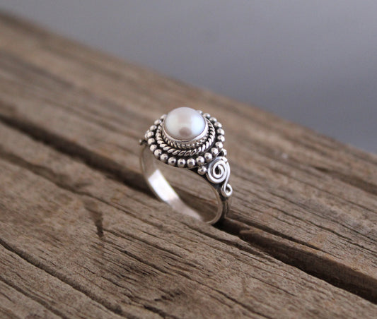 Natural Pearl Ring