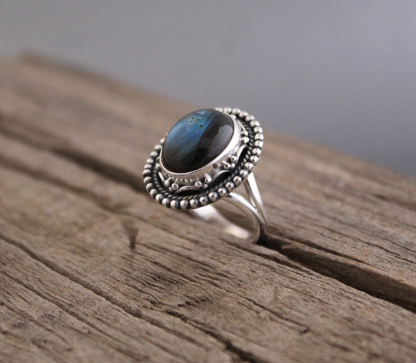 Labradorite Ring