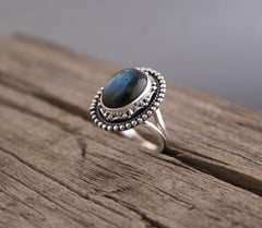 Labradorite Ring