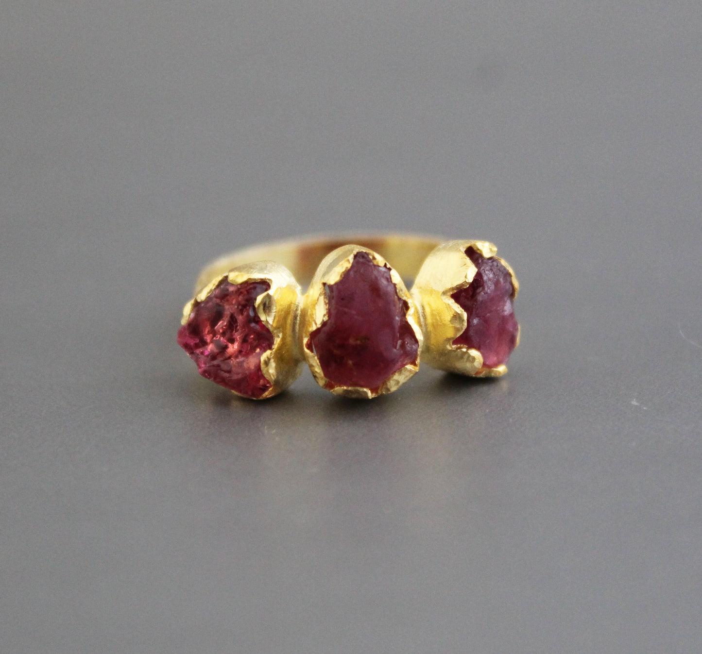 Raw Tourmaline Ring