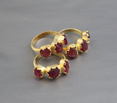 Raw Tourmaline Ring