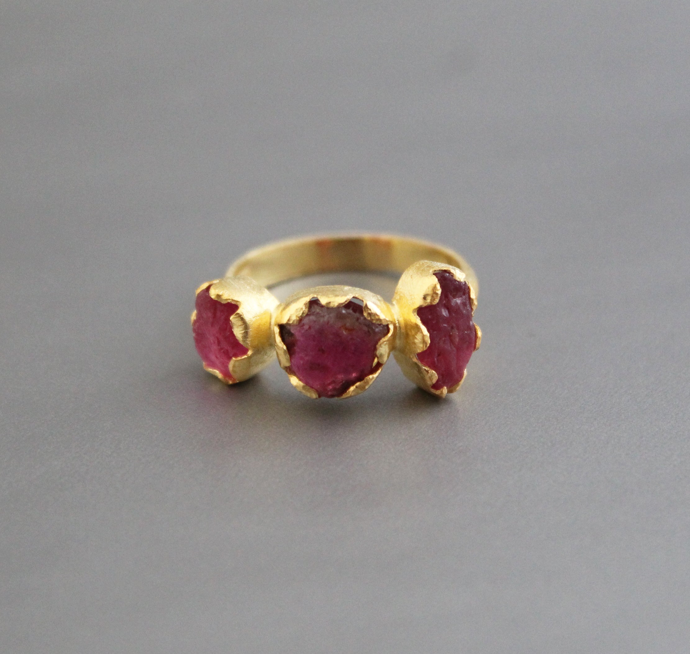 Raw Tourmaline Ring