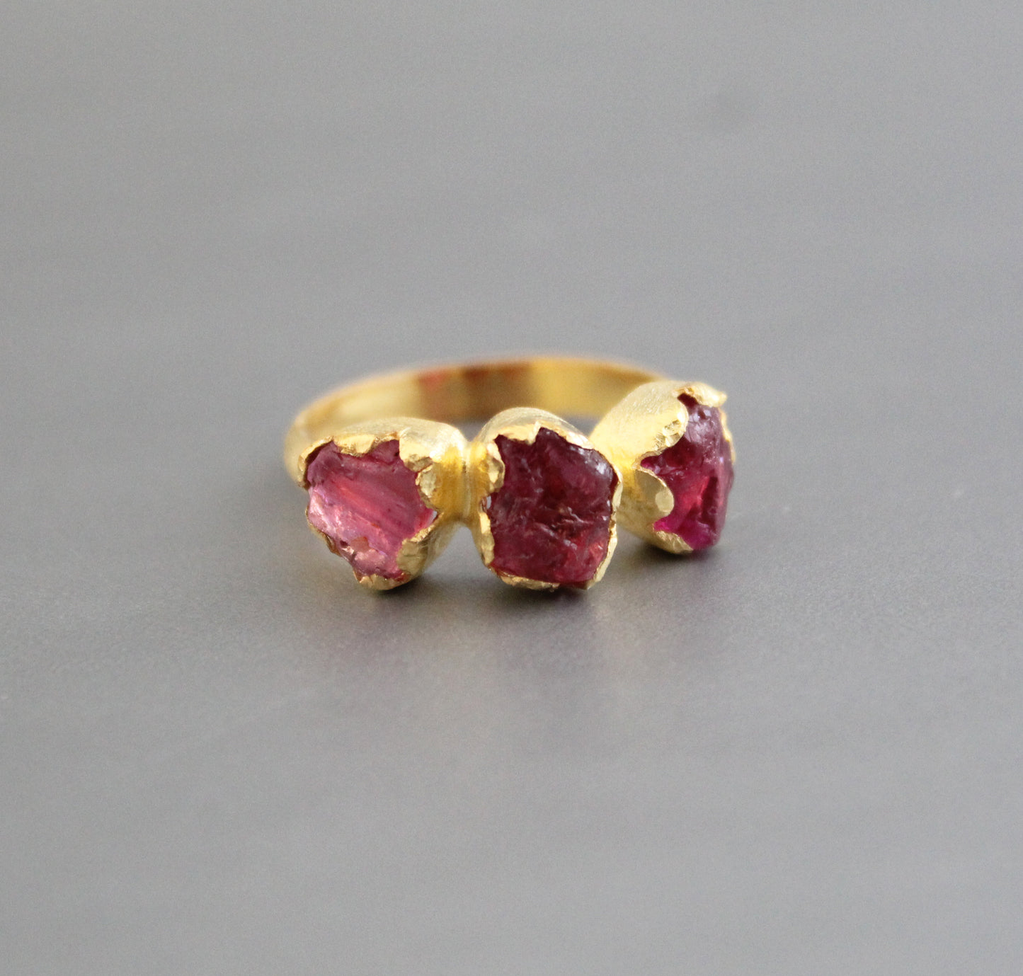 Raw Tourmaline Ring