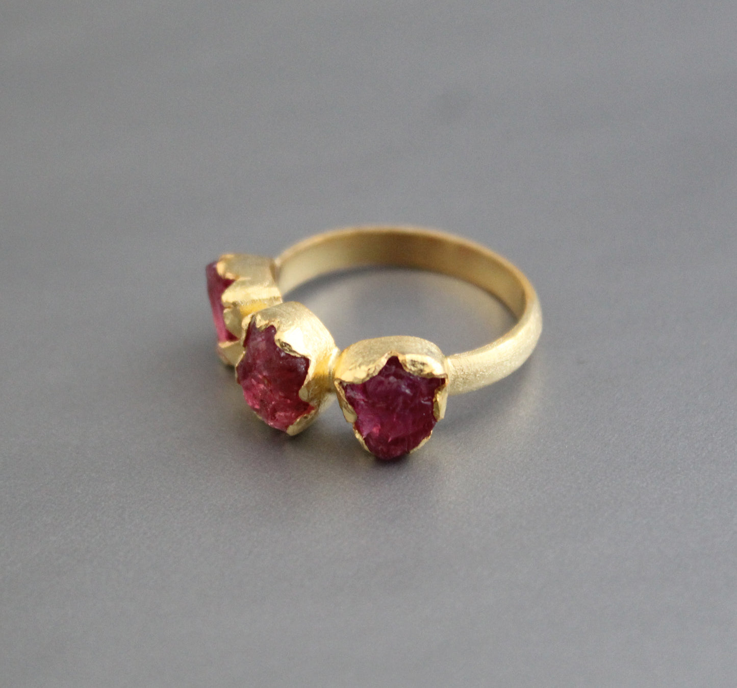 Raw Tourmaline Ring